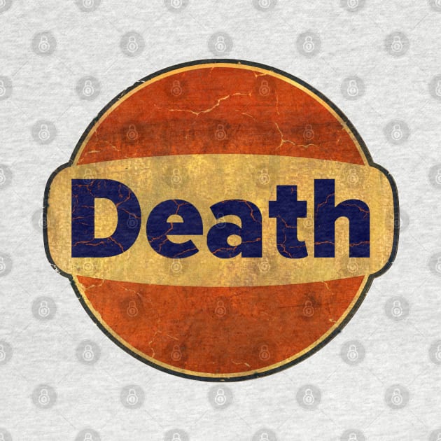 Death Gasoline and oil by Midcenturydave